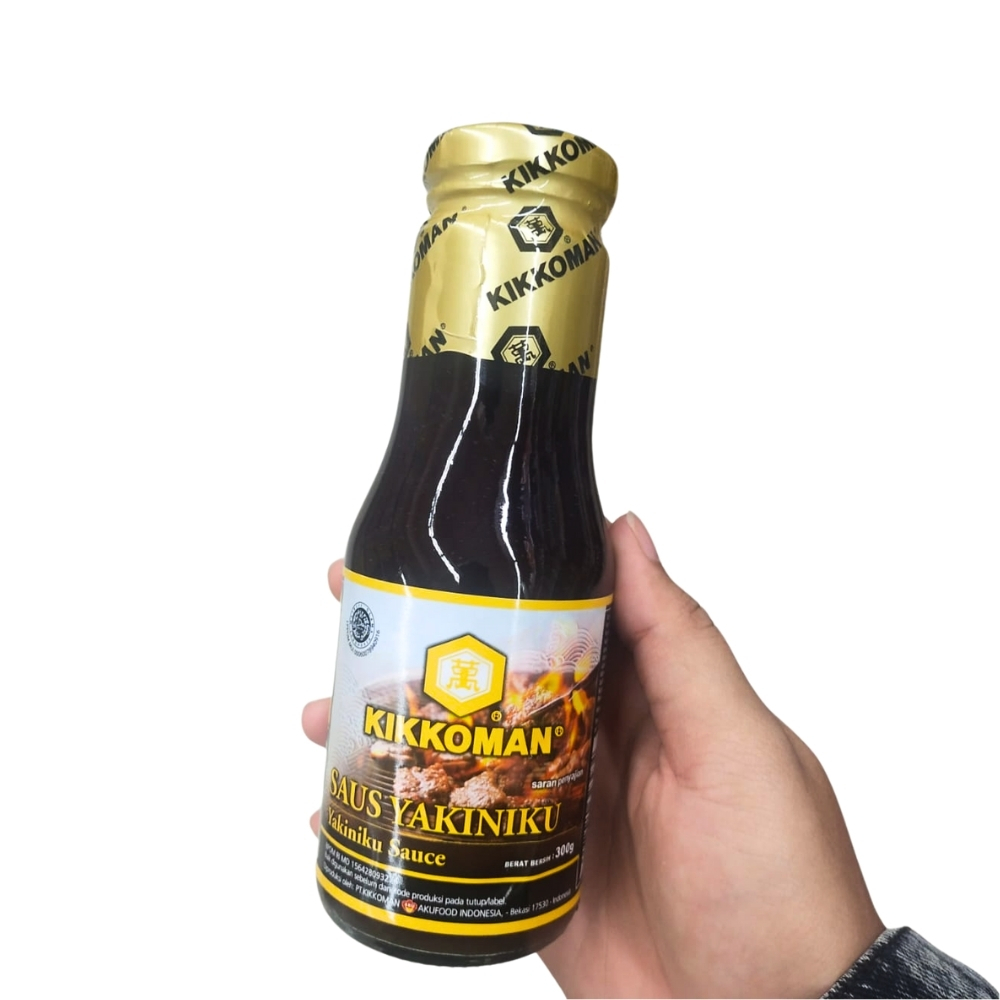 

Saus Yakiniku 300gr Kikkoman Kemasan Botol Kaca Bumbu Dapur