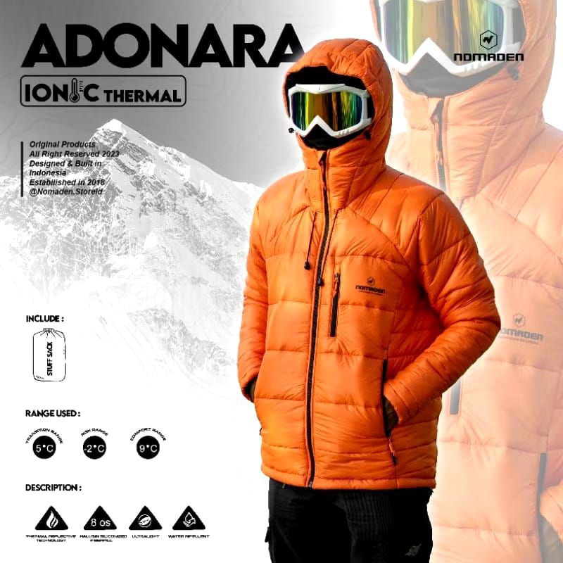Jaket Hiking Adonara Nomaden