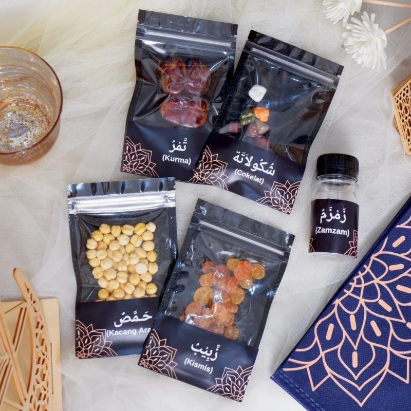 

[Tanpa Tas] Paket isian Snack umroh premium