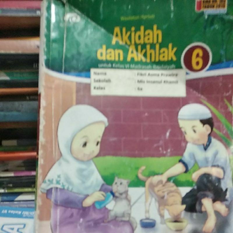 aqidah akhlak untuk kelas 6 Madrasah Ibtidaiyah tahun 2019 hot