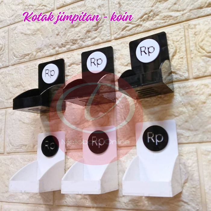 KOTAK JIMPITAN KOIN RONDA UNTUK RUMAH BAHAN AKRILIK AWET