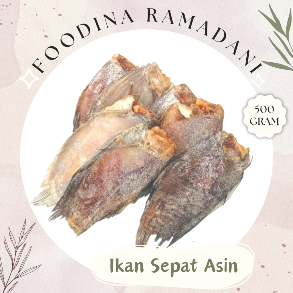 

IKAN SEPAT Ikan Asin - Salted Fish Fresh [ Berat 500gr ] Harga Per 0,5 Kg