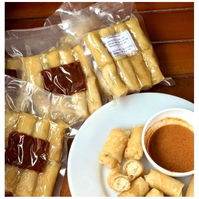 

Lumpia Otak Otak isi 8 pcs