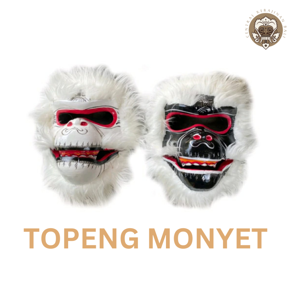TOPENG MONYET - TOPENG HANOMAN - TAPEL MONYET - TAPEL HANOMAN - MONKEY MASK - TAPEL BOJOG