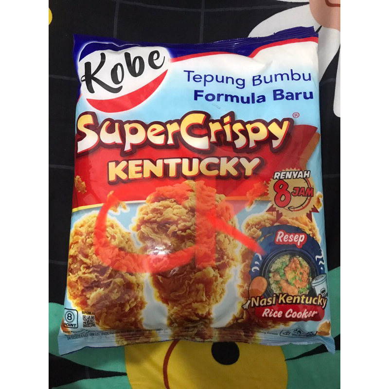 

Kobe Tepung bumbu Kentucky Super crispy 850g