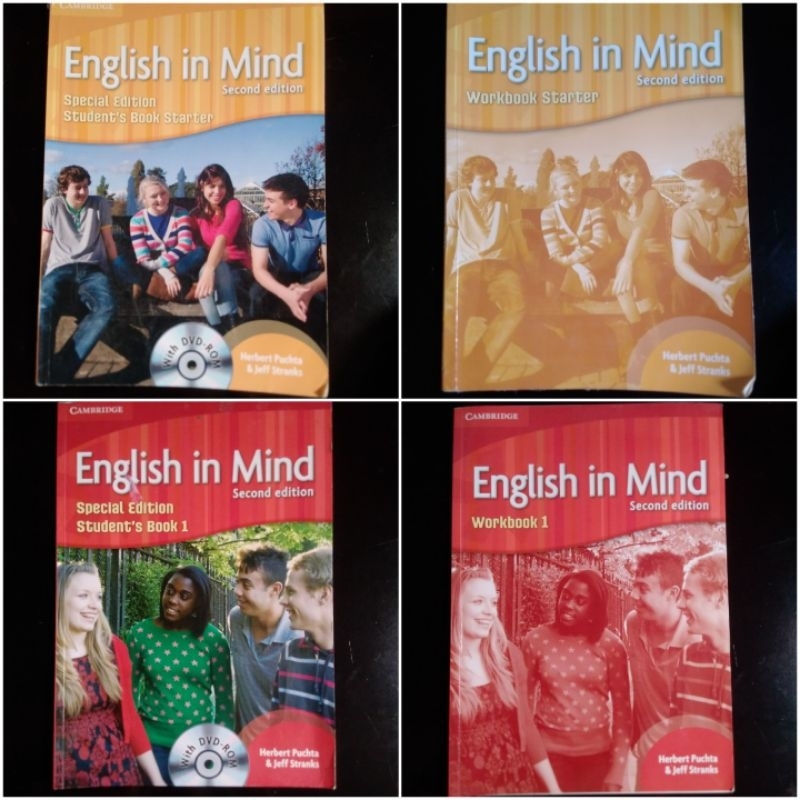 TERMURAH Buku ENGLISH IN MIND Second Edition STUDENT'S BOOK & Workbook GRADE 7, 8 CAMBRIDGE || ENGLI