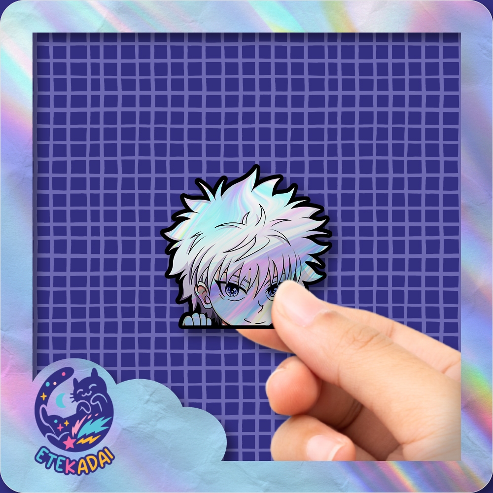 

Stiker Hologram Anime Hunter X Hunter Killua