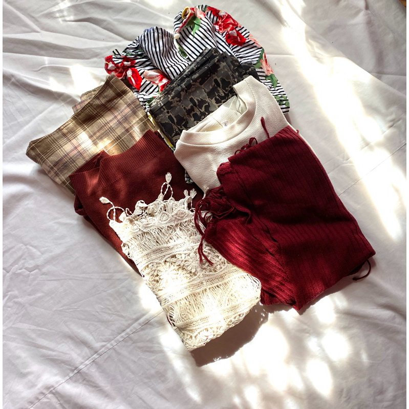 Preloved baju atasan sweater blouse kemeja tunik umama paris bella Square