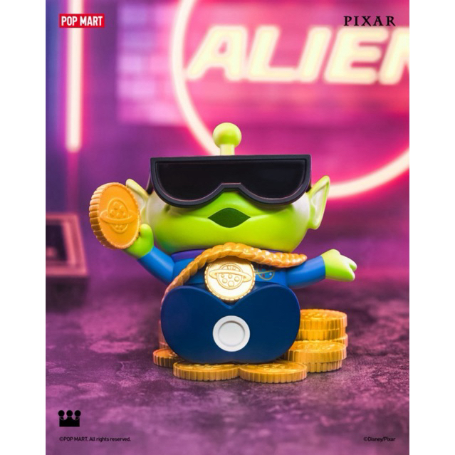 POP MART Disney/Pixar Alien Series (THE BILLIONAIRE)