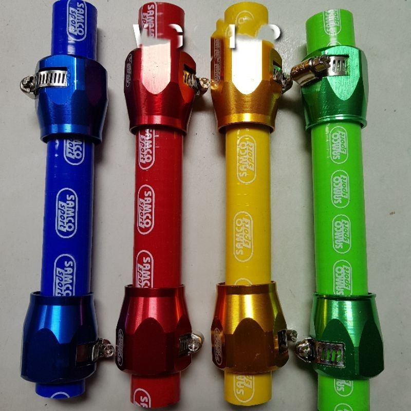 selang radiator samco ninja r / ss / rr plus kleman selang samco ninja r / ss / rr