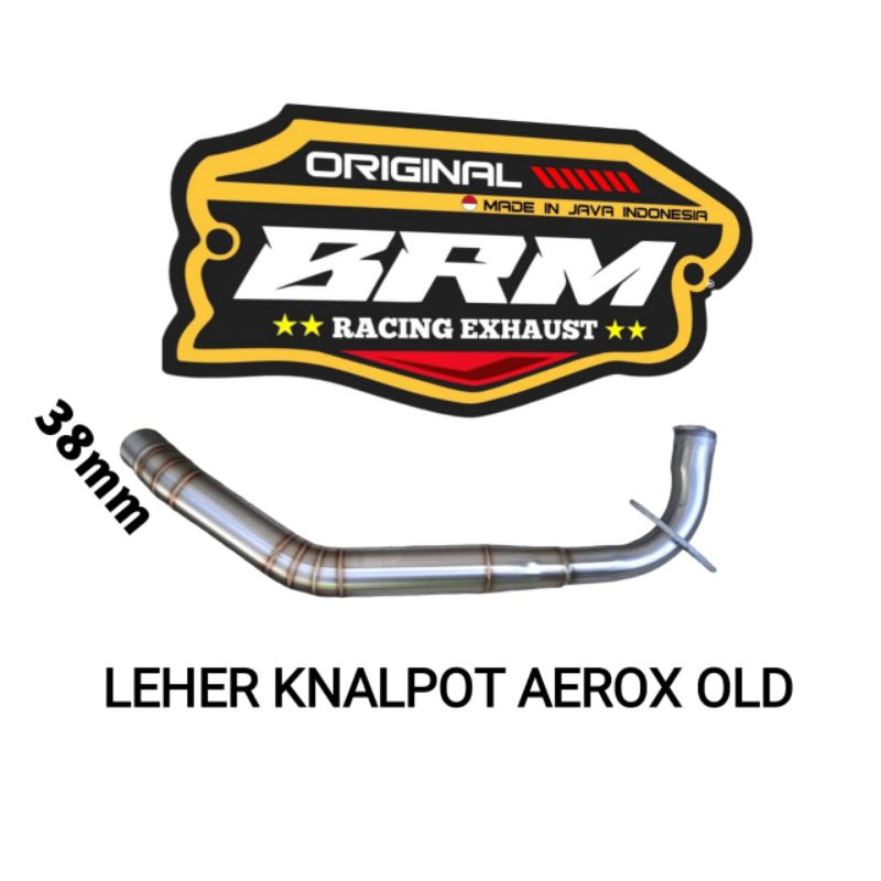 Leher Knalpot racing AEROX OLD inlet 38mm