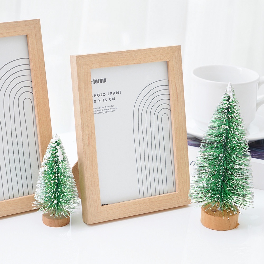 INFORMA 4R Bingkai Foto Pigura Aesthetic Frame Tempat Foto Pajangan Dekorasi Rumah Figura Putih/Natu