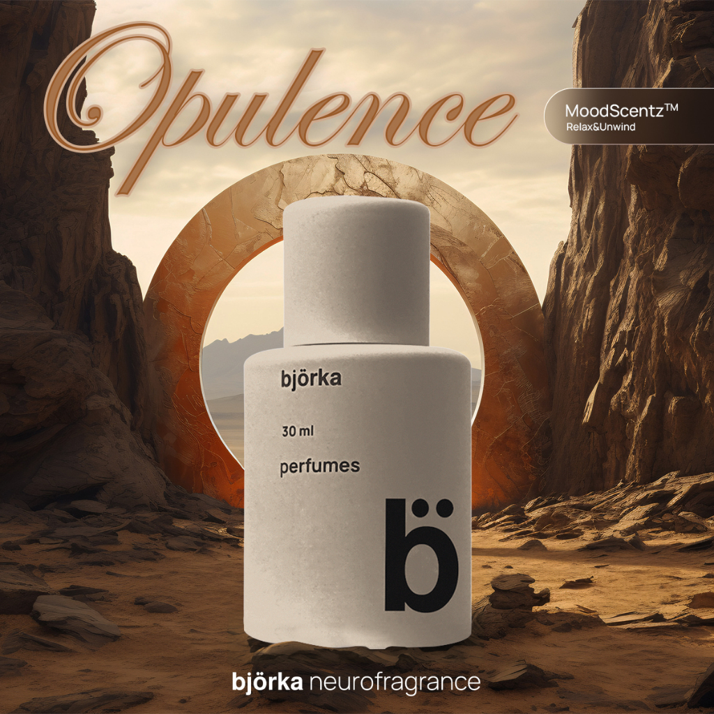 Parfum Bjorka OPULENCE  | BJORKA NeuroScience | Parfum Bjorka wanita Pria tahan lama | parfum BPOM |