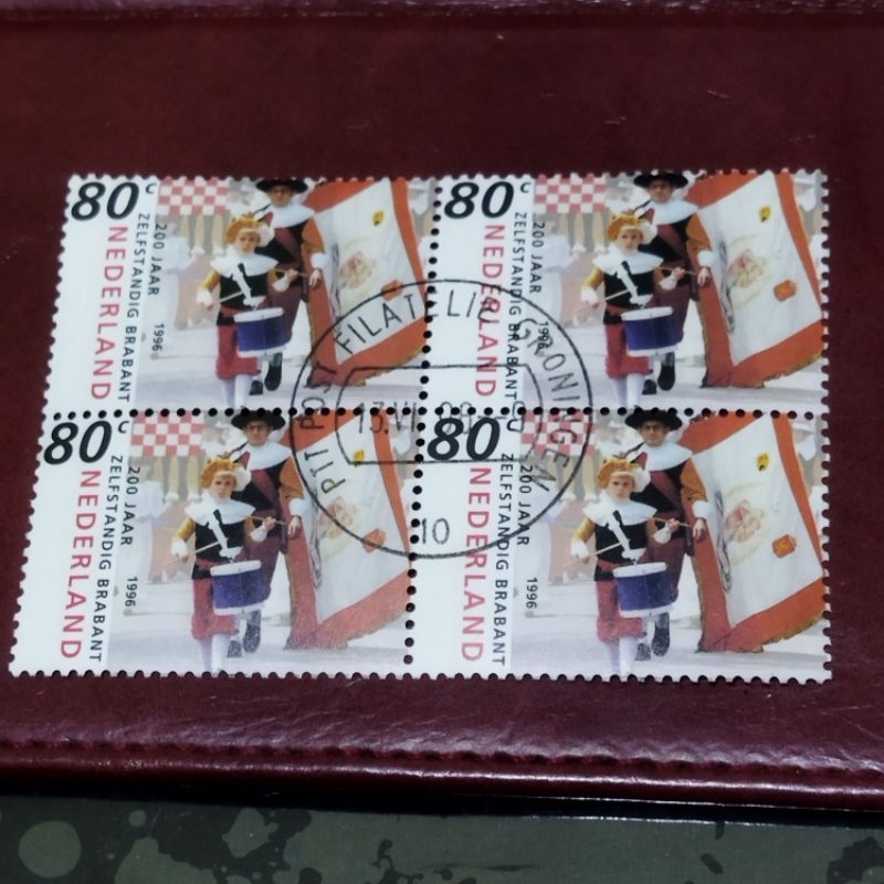 

perangko prangko Nederland blok isi 4