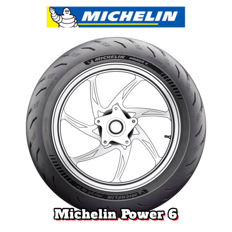 Ban Michelin Power 6 120/70-17 ( Depan / Front )