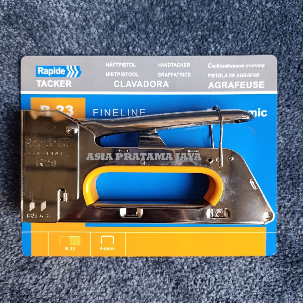

RAPIDE R23 Staples Gun Tacker - Staple Jok Tembak Hekter Sofa Jok Cekrekan Stapler Hekter