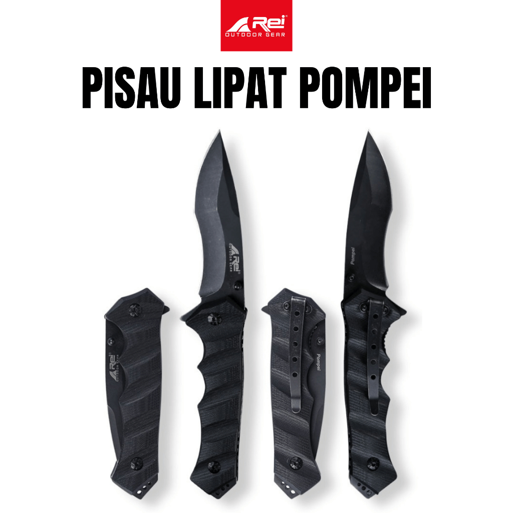 Pisau Atlanta Pompei Arei Outdoorgear Pisau Lipat