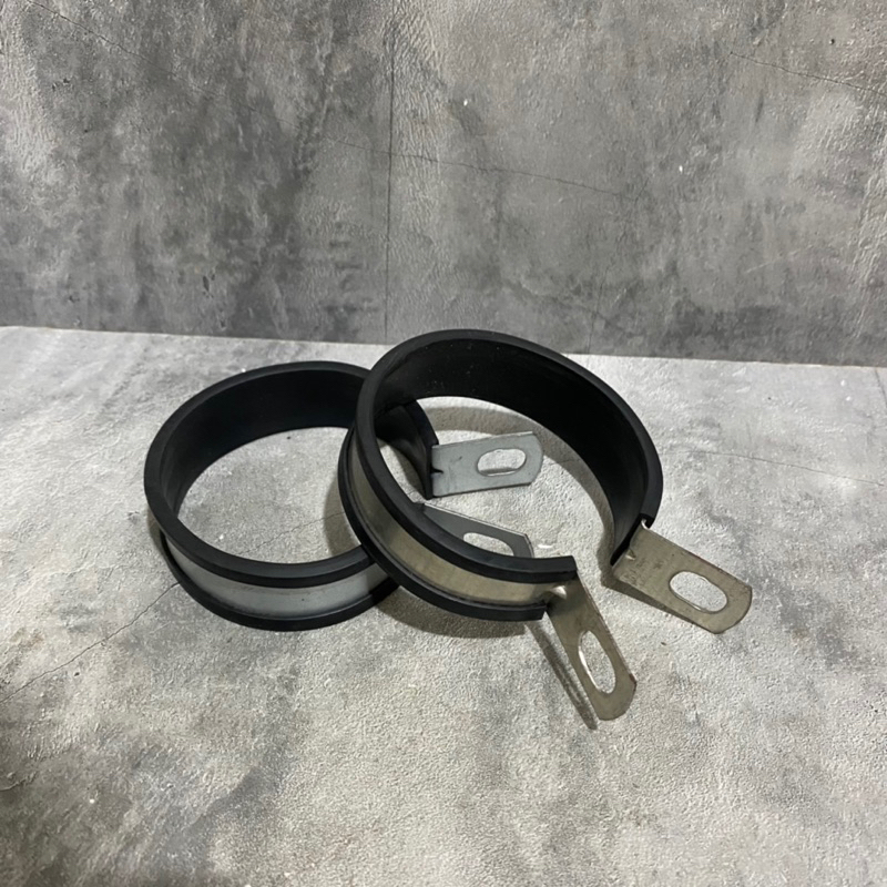 Kleman Breket Knalpot Racing Vespa Super Sprint Px Ps Exclusive Excel