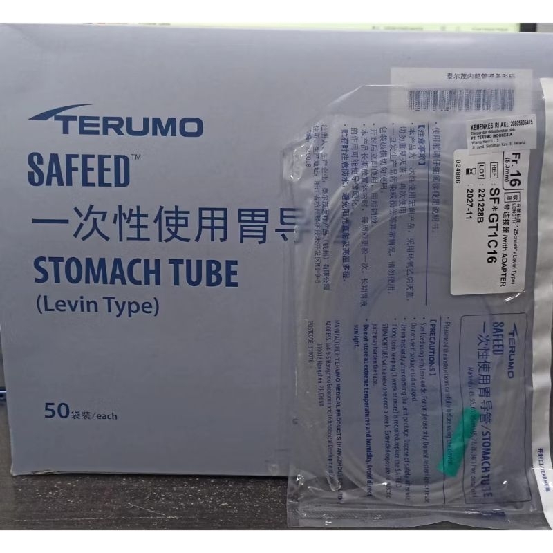 Selang NGT / Stomach Tube / Selang Makan - Terumo