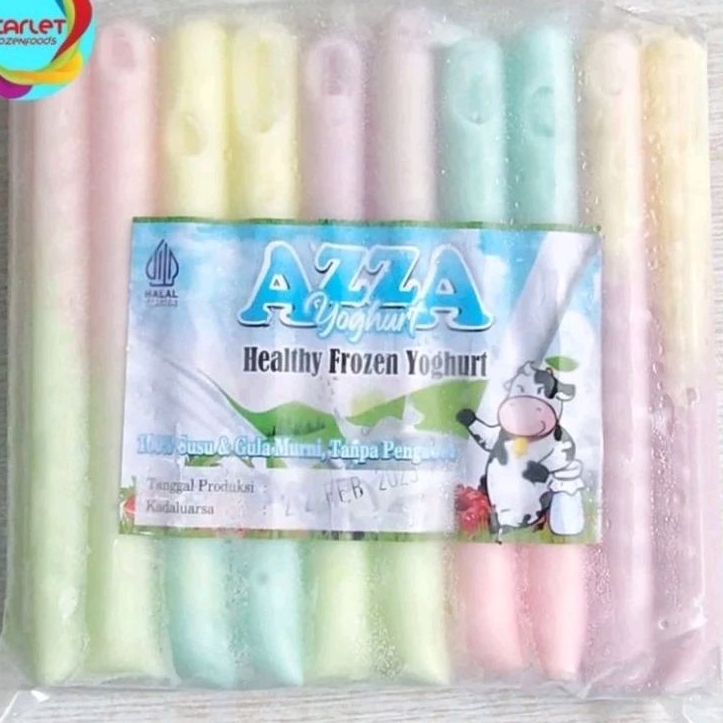 

Healthy Frozen Yoghurt Stick Halal 100% Susu Dan Gula Murni