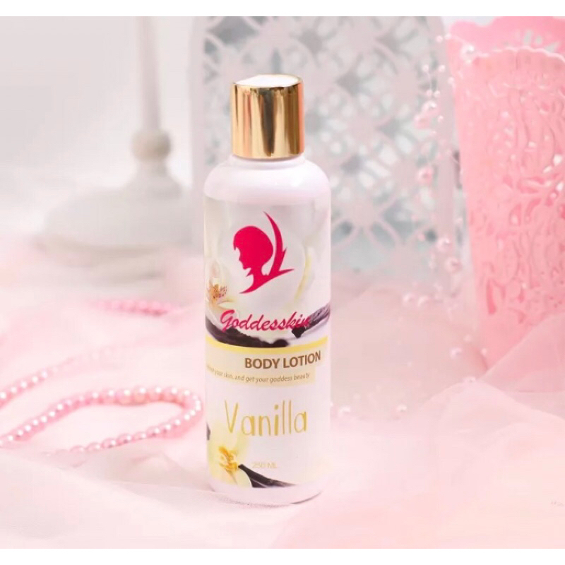 Goddesskin body lotion/body scrub/body wash