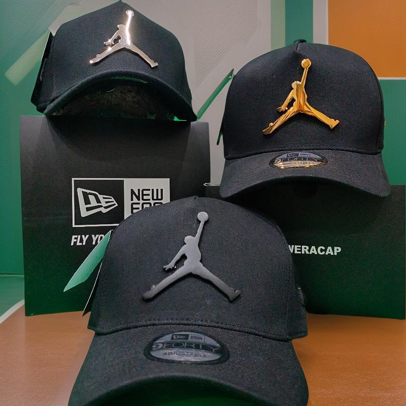 Dnir487 JORDAN METAL TOPI HITAM LOGO HITAM SILVER GOLD / TOPI BISBOL METAL LOGAM JORDAN / JORDAN /