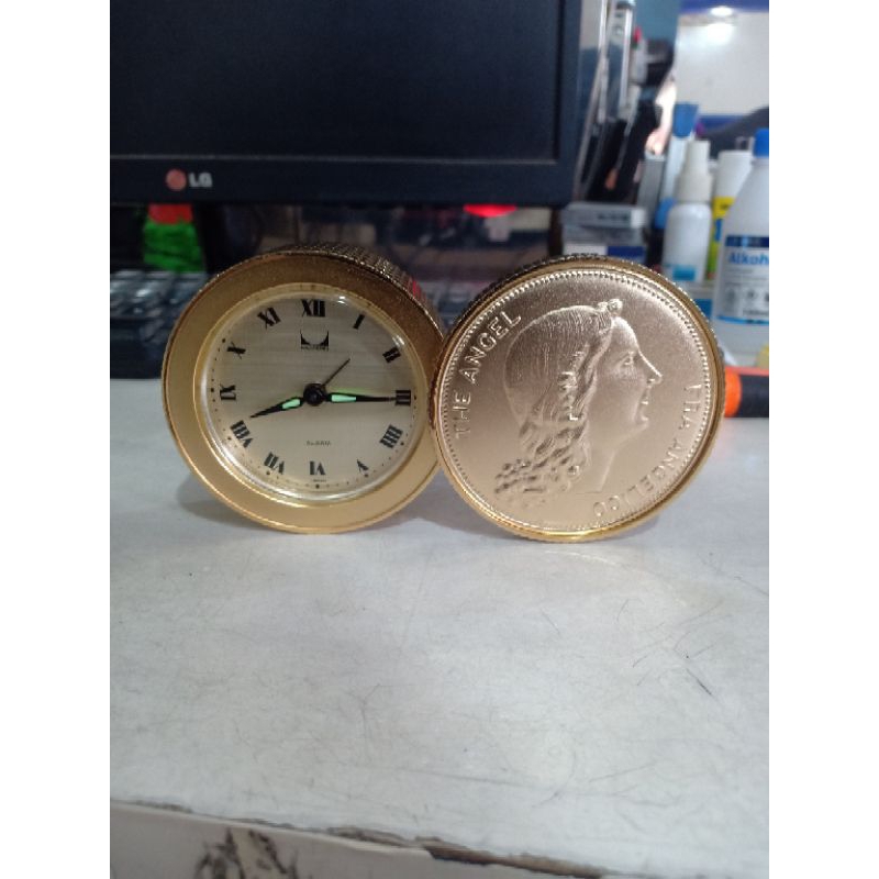 Jam Meja Desk Watch MODERN Manual Winding