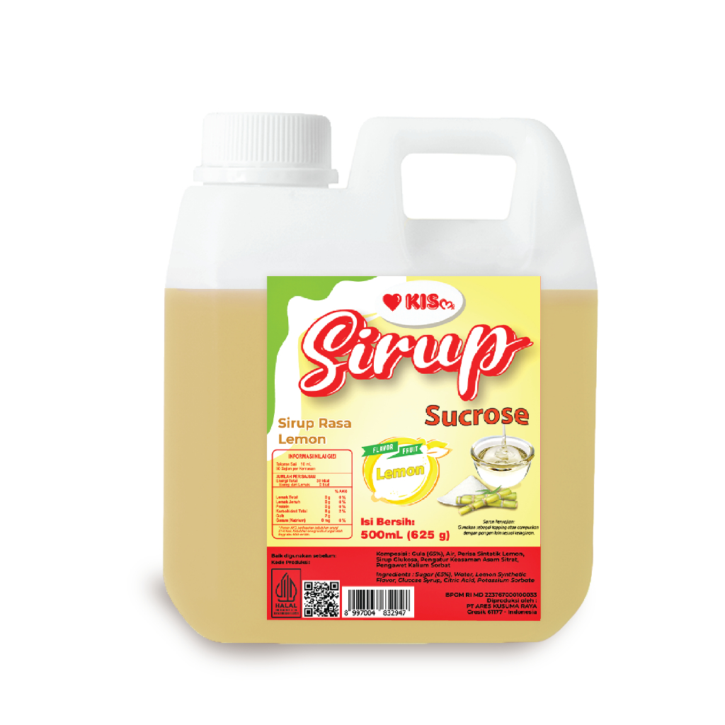 

KISME GULA CAIR SUCROSE LEMON 500mL READY STOCK