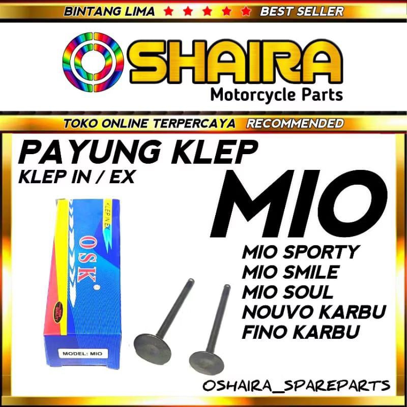 KLEP SET MIO SPORTY PAYUNG KLEP MIO SOUL NOUVO KARBU FINO KARBU MIO SMILE