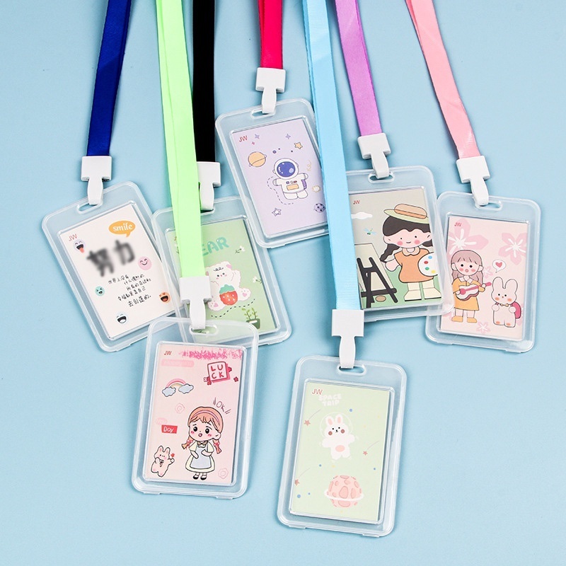 

HFS-Name Tag Lucu Warna Warni/Card Holder