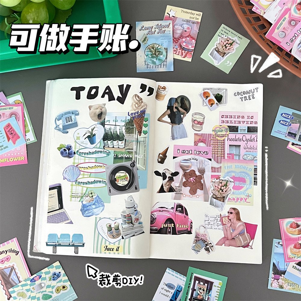 

Sticker Deco Planner Aesthetic Set Isi 36 Pcs S008