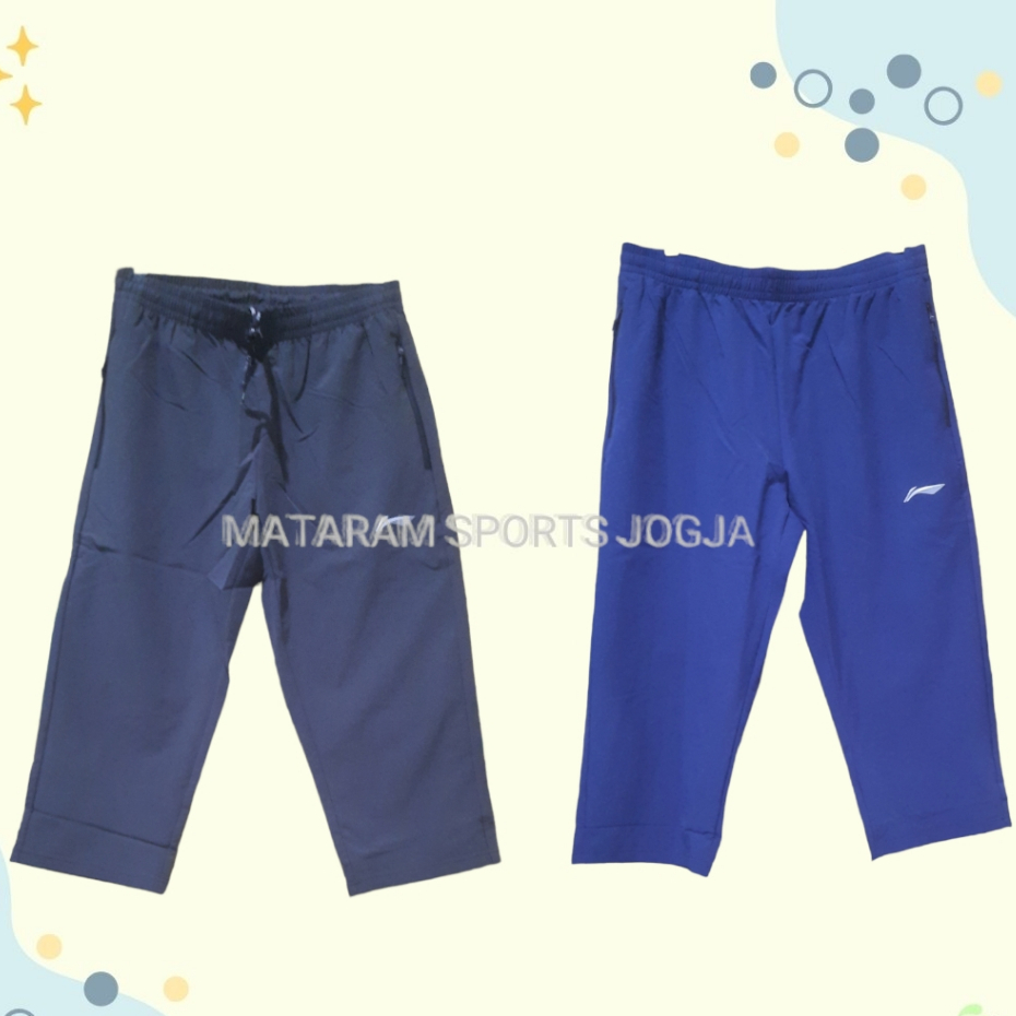 Celana Badminton Bulutangkis 3/4 Lining Quarter Pants