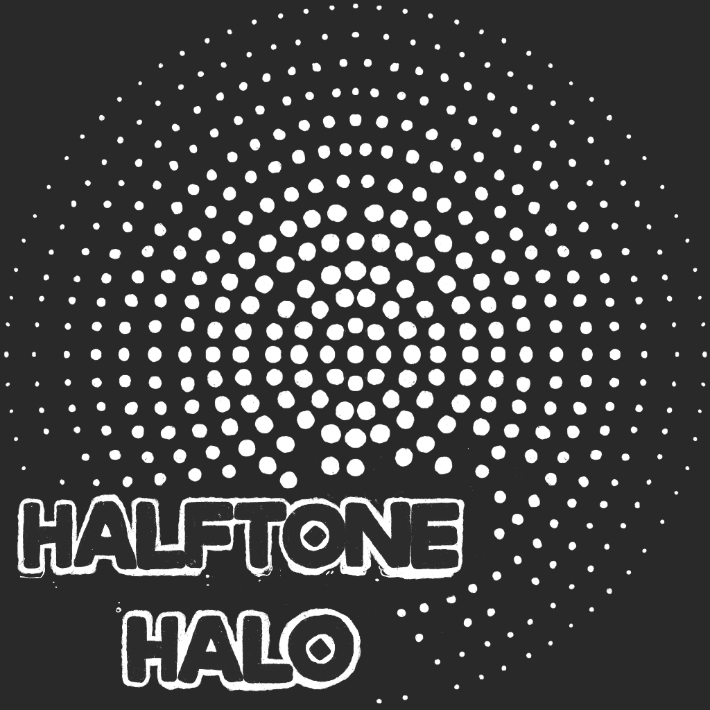 Procreate Brush - Halftone Halo Brush for Procreate