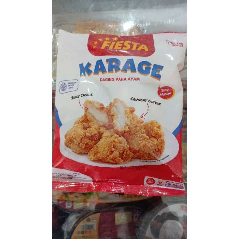 

Fiesta karage 200gr Ayam Crispy