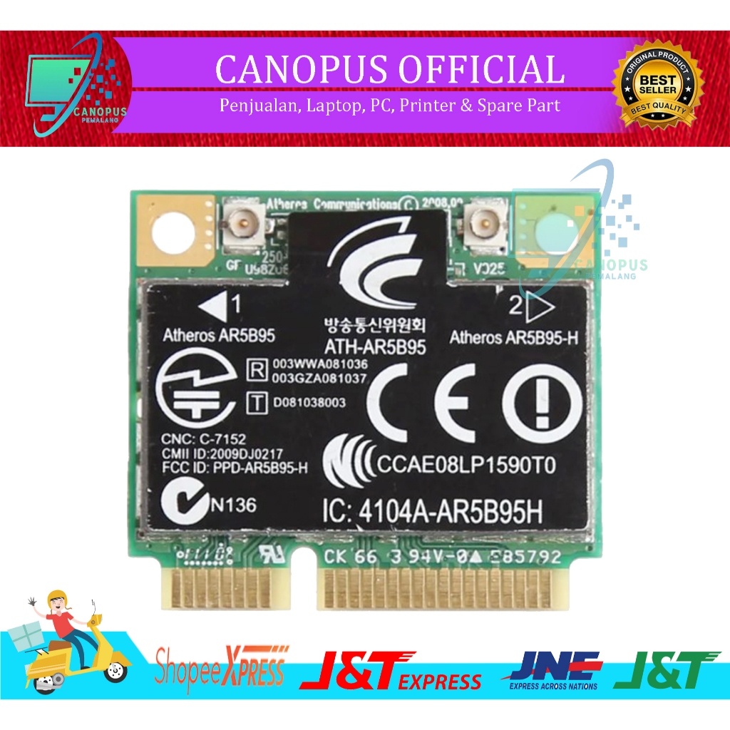 Wifi card atheros AR5B95