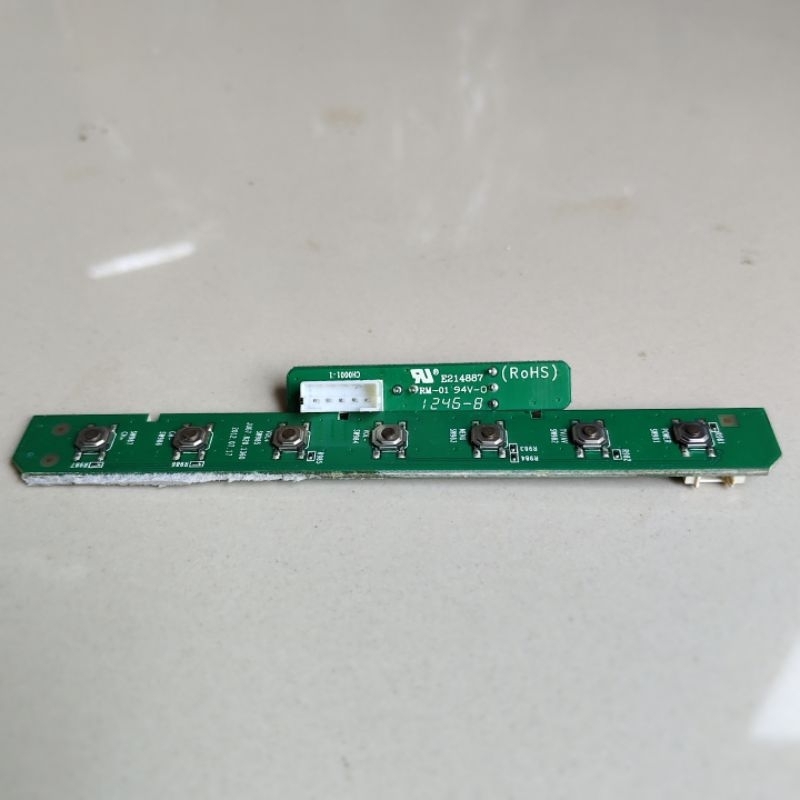 Papan tombol tombol + Sensor Infrared TV LCD LED Changhong 32 inch Tipe LED32B2500 original Normal s