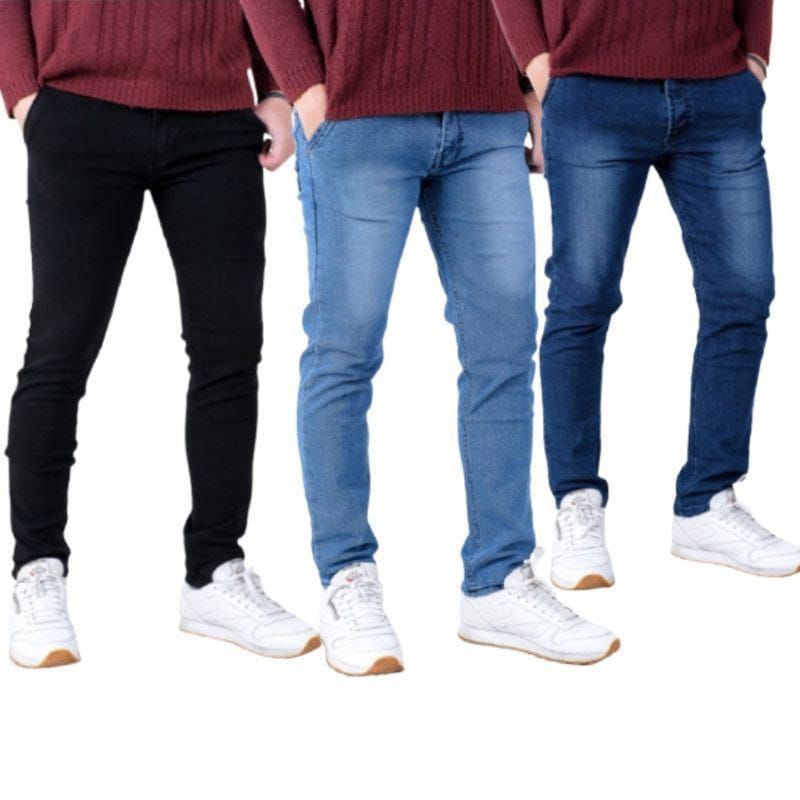 celana jeans pria jumbo celana pria stretch jumbo 33-38