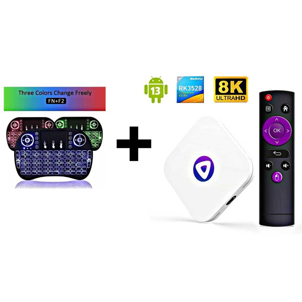 Android Tv Box H96 Max M1 RK3528 RAM 4/32GB Android 13 WIFI6 Support 8K