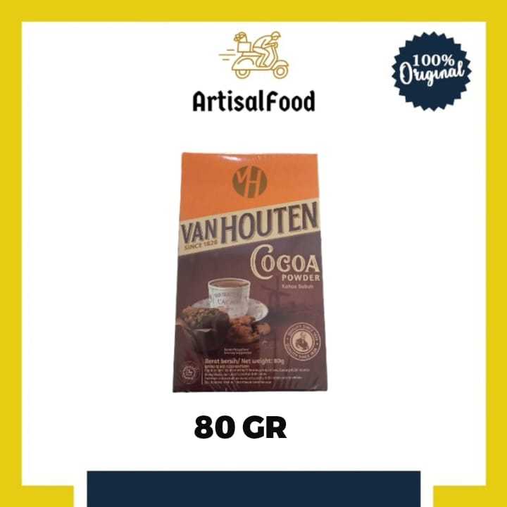 

VAN HOUTEN 80gr ORI coklat bubuk