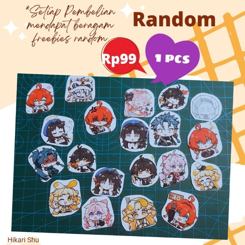 

Harga Satuan Sticker Aesthetic Wuthering Waves ( WuWa ) Random Harga Satuan murah Sticker tumblr, sticker laptop, sticker diary, Sticker HP atau freebies toko