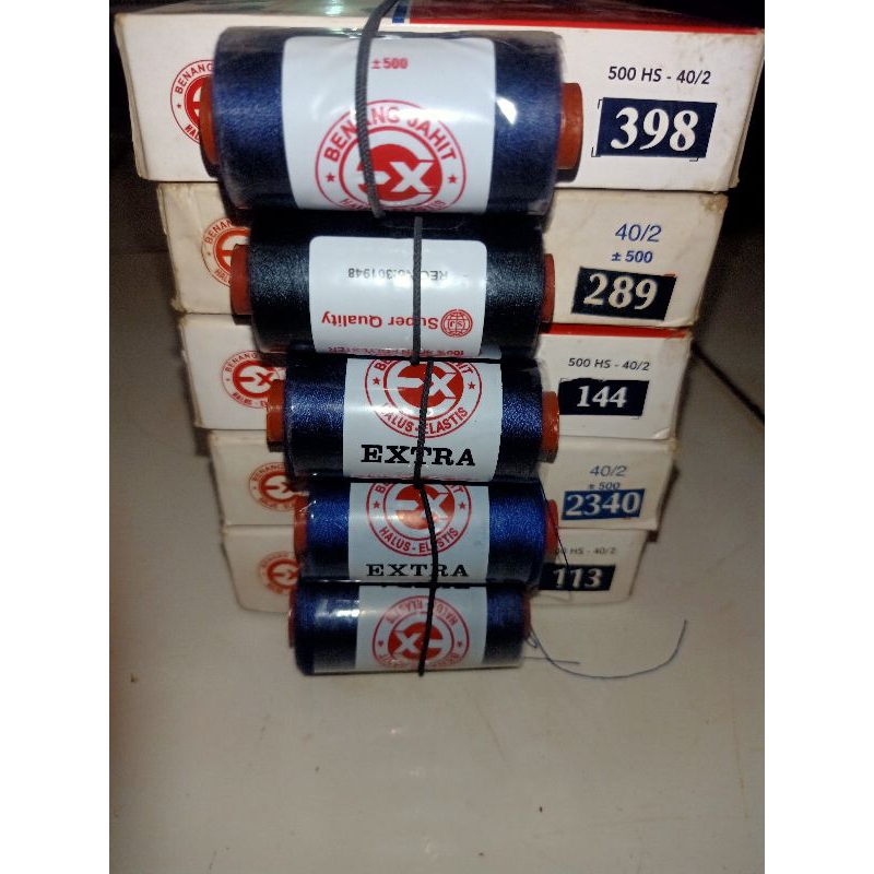 Benang Jahit Extra Biru