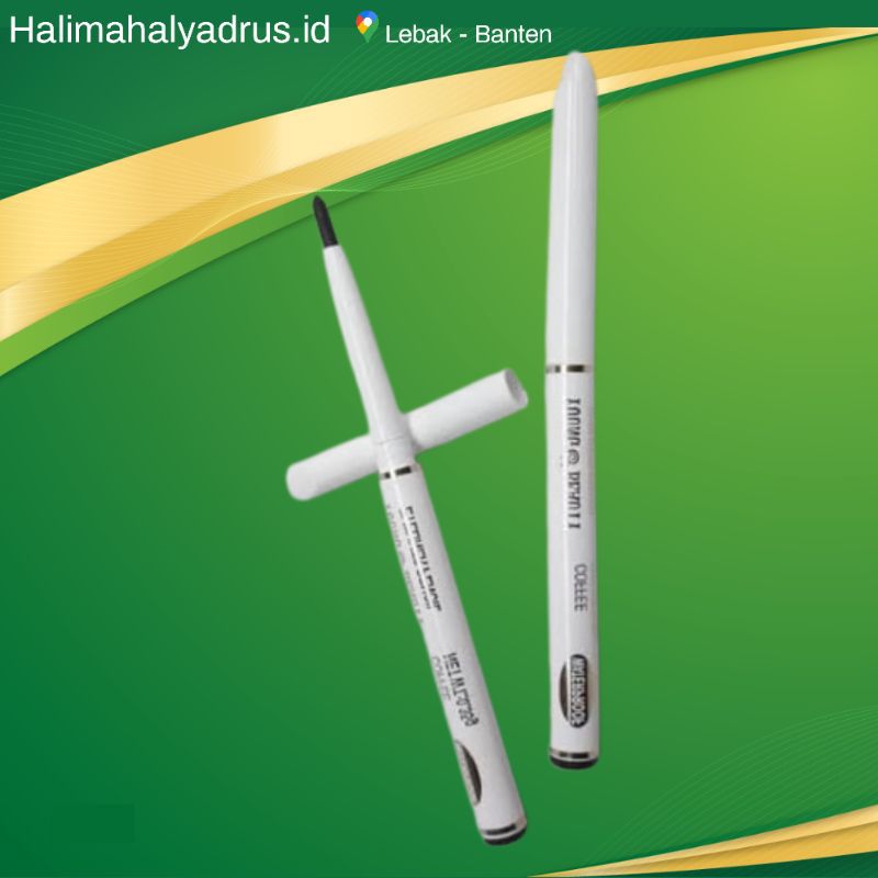 Celak / Sipat Mata Model Pensil Warna Hitam Merk Waterprof