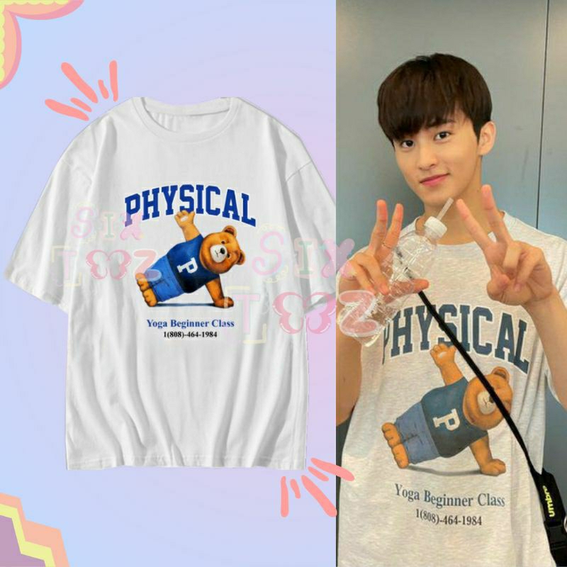 Mark NCT Dream NCT 127 Outfit PHYSICAL Tshirt Kaos NCT Dream