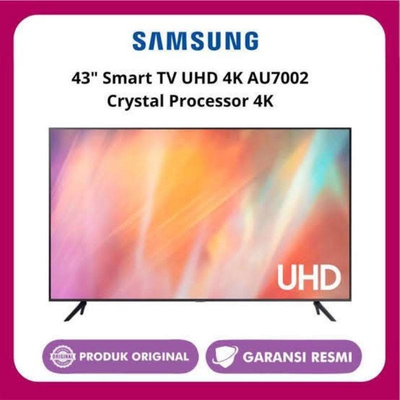 TV LED SAMSUNG 43INCH SMART TV 4K 43AU7002