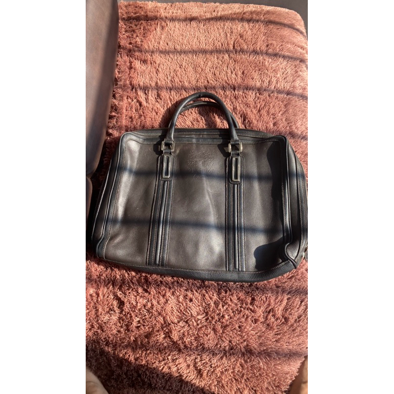 Preloved Tas Laptop DAKS KULIT ASLI