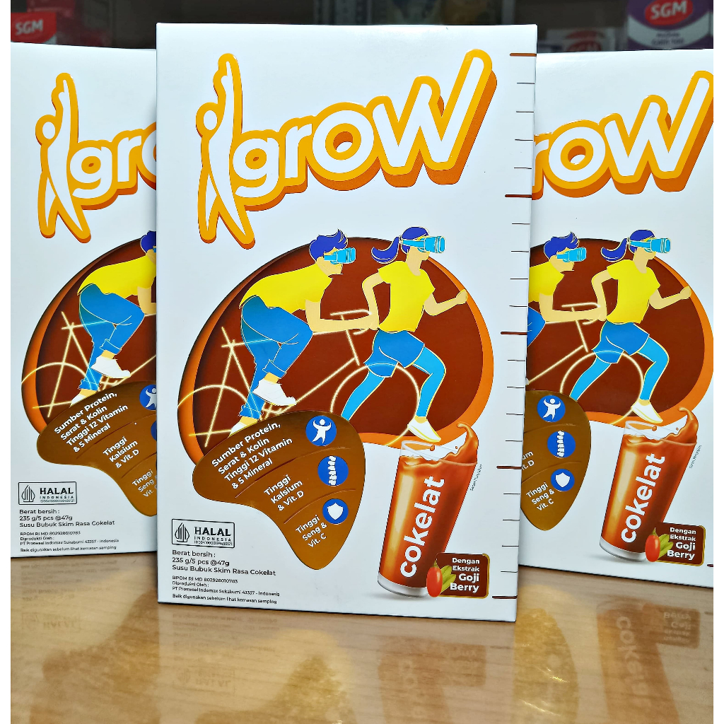 

IGROW Susu Pertumbuhan Remaja 235 Gram /5 sachet