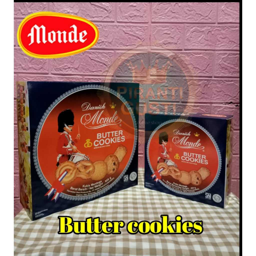 

Monde butter cookies kemasan kaleng 908 gr dan 454 gr/kue lebaran