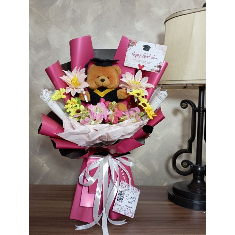 buket wisuda makassar