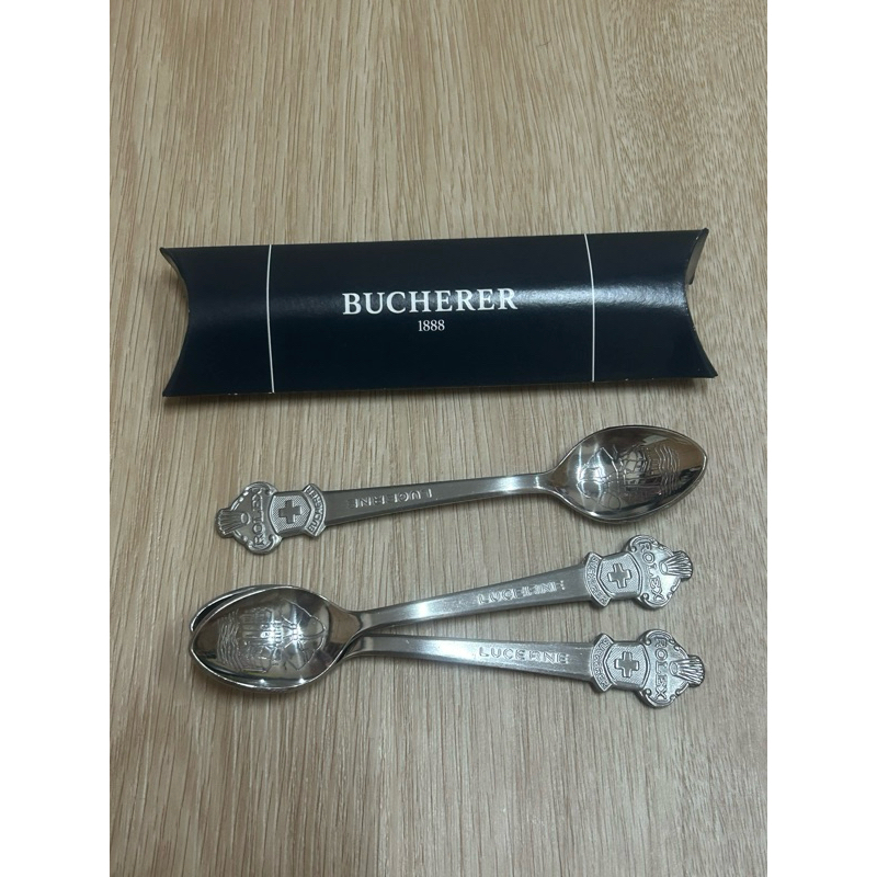 ROLEX Spoon Bucherer of Switzerland Lucerne (Sendok Swiss)