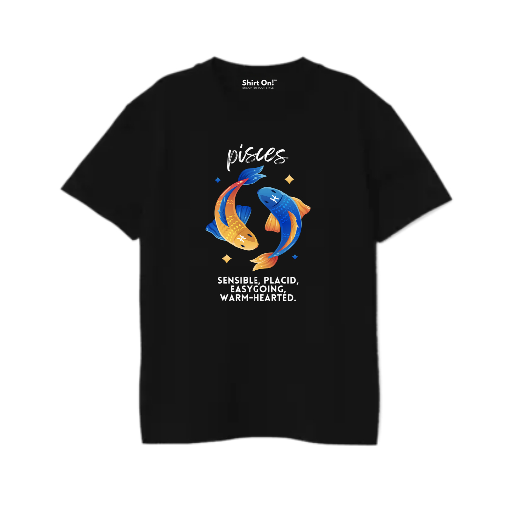 Kaos Baju Zodiak Pisces 4